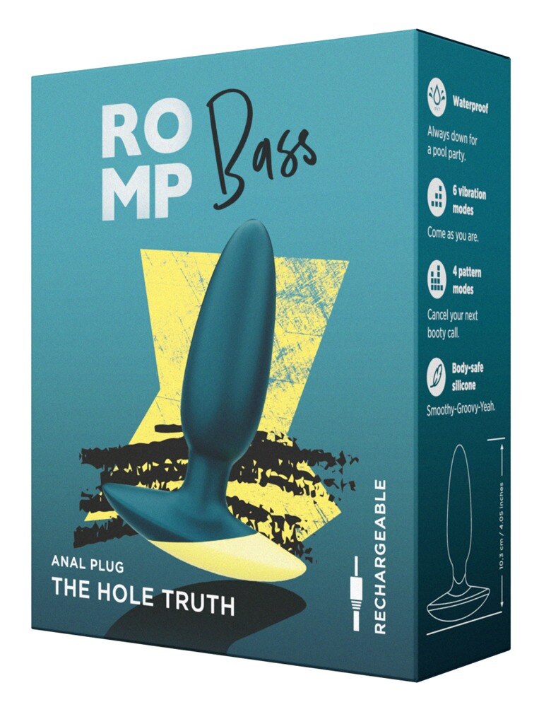 Plug anal vibrant ROMP Bass - Miniature 5