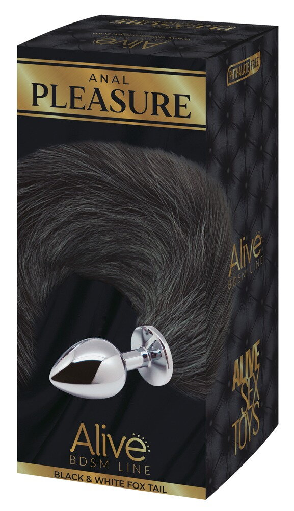 Plug anal queue Fox Tail M - Miniature 2