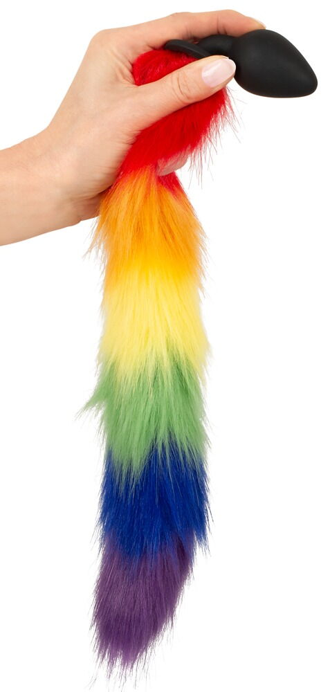 Plug Anal queue Arc-en-ciel - Miniature 3