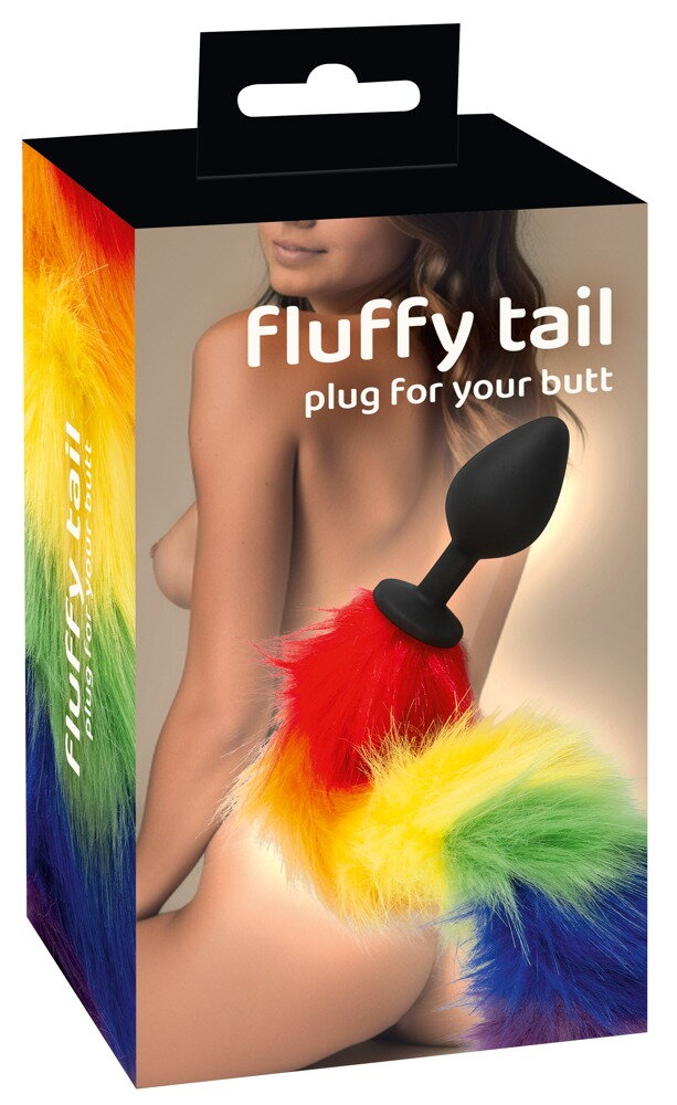 Plug Anal queue Arc-en-ciel - Miniature 5