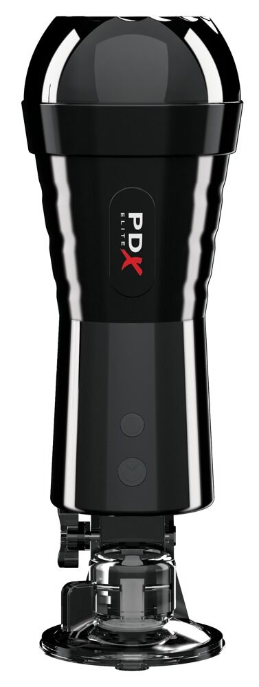 Masturbateur vagin avec ventouse  Elite Cock Compressor Vibrator PDX - Miniature 3