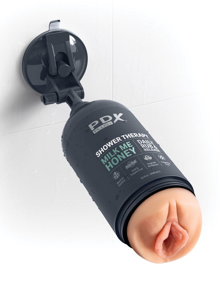 masturbateur douche Vagin avec ventouse PDX Plus - Miniature 3