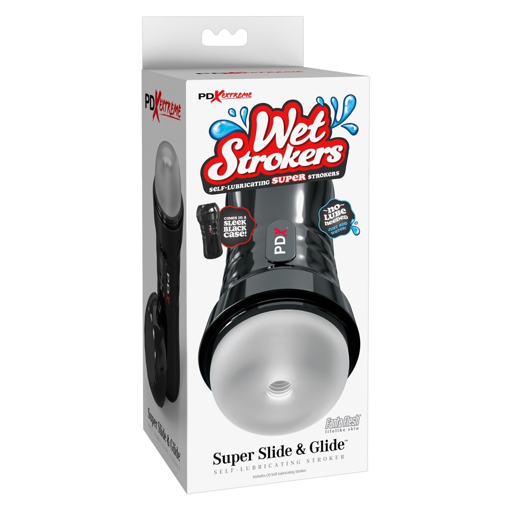 Masturbateur sans Lubrifiant Wet Strokers Super Slide & Glide