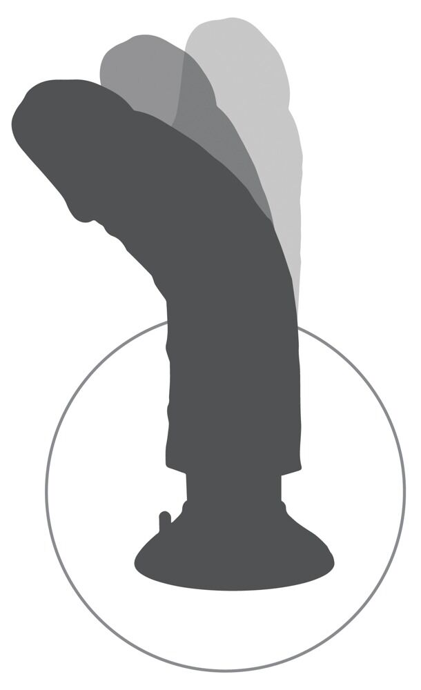 Gode Ventouse Vibrant 18,6cm 8" - Miniature 5