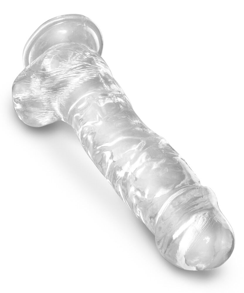 Gode avec Testicules 20,3 cm - Miniature 4