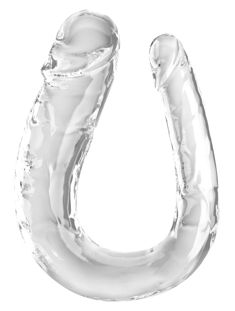 Dildo Double transparent 44cm - Miniature 2