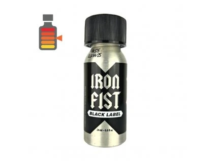 Poppers Iron Fist Black Label 24 ml - Image 1