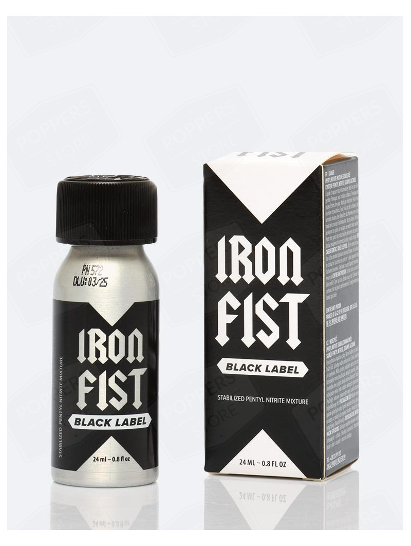 Poppers Iron Fist Black Label 24 ml - Miniature 2