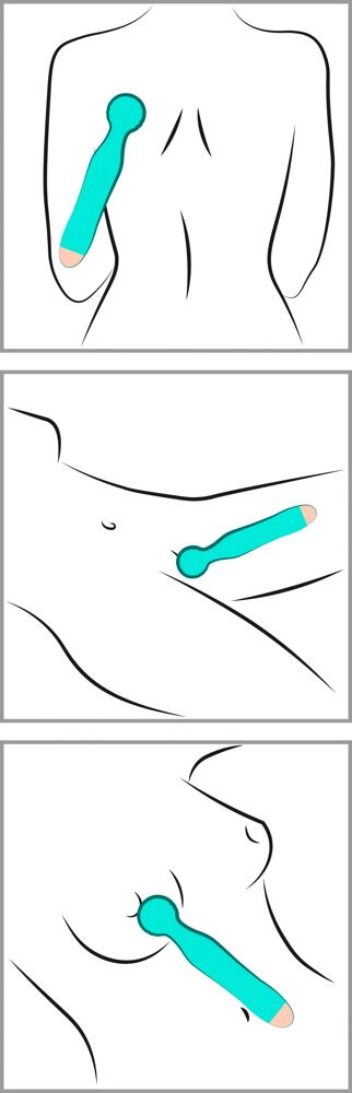 mini vibrator 2 vert Cuties - Miniature 5