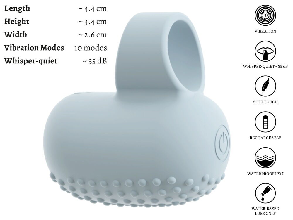 Vibromasseur pour doigt Kiremo - Miniature 4